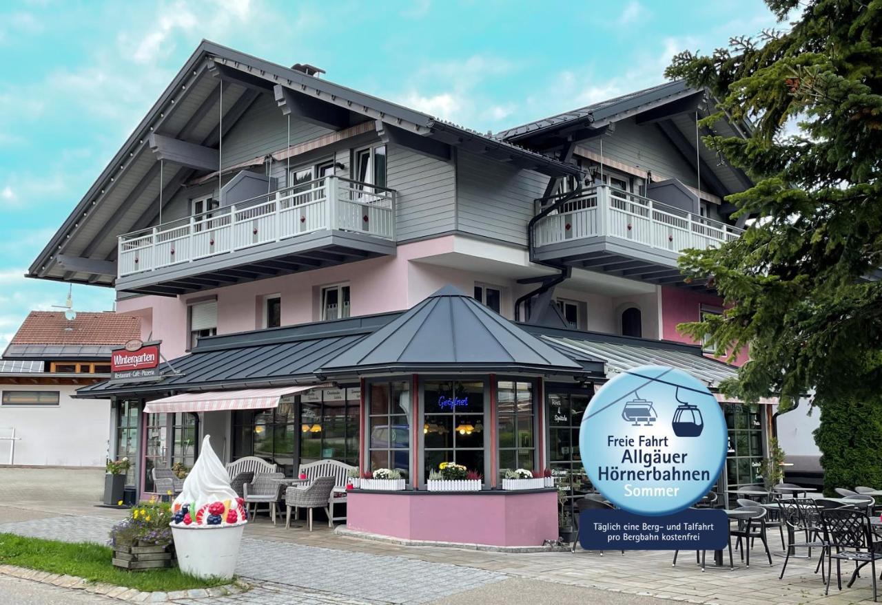 Vintage-Hotel Charivari- Sommer Hoernerbahnen Kostenlos Bolsterlang Exteriör bild